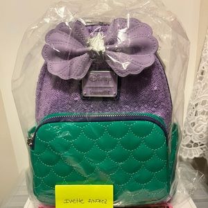 Little Mermaid Sequins Loungefly Backpack